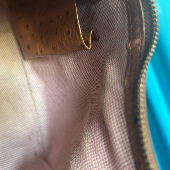 Dooney & Bourke ostrich skin purse - Picture 8 of 9